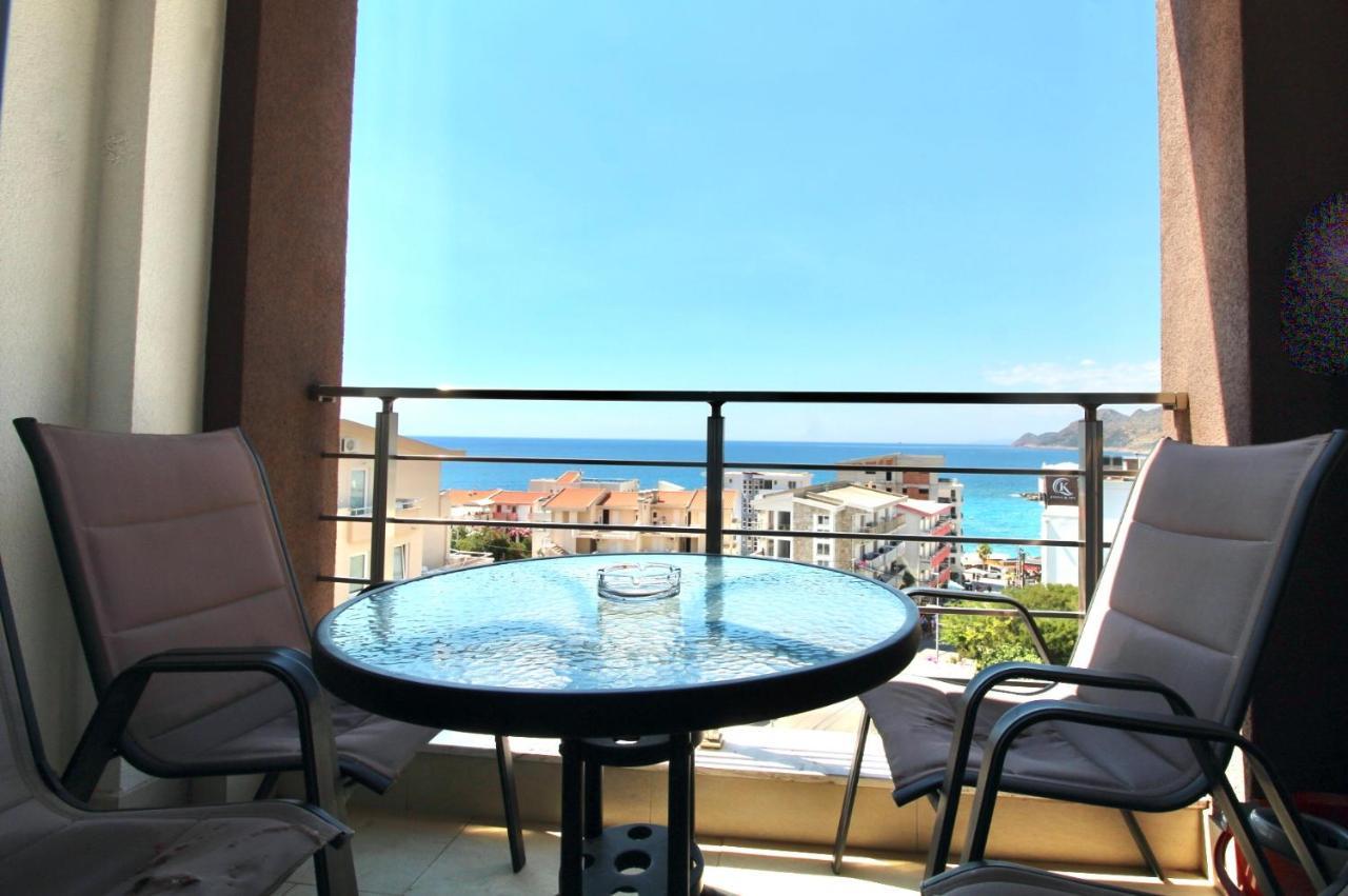 1Bd Sea View Apts Veliki Pjesak "Hajrudin" Dobra Voda Exteriör bild