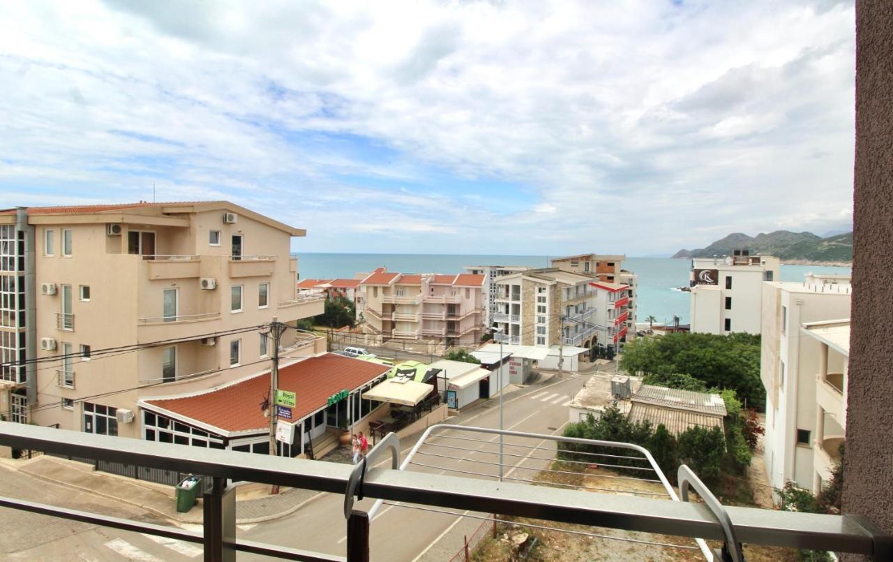 1Bd Sea View Apts Veliki Pjesak "Hajrudin" Dobra Voda Exteriör bild