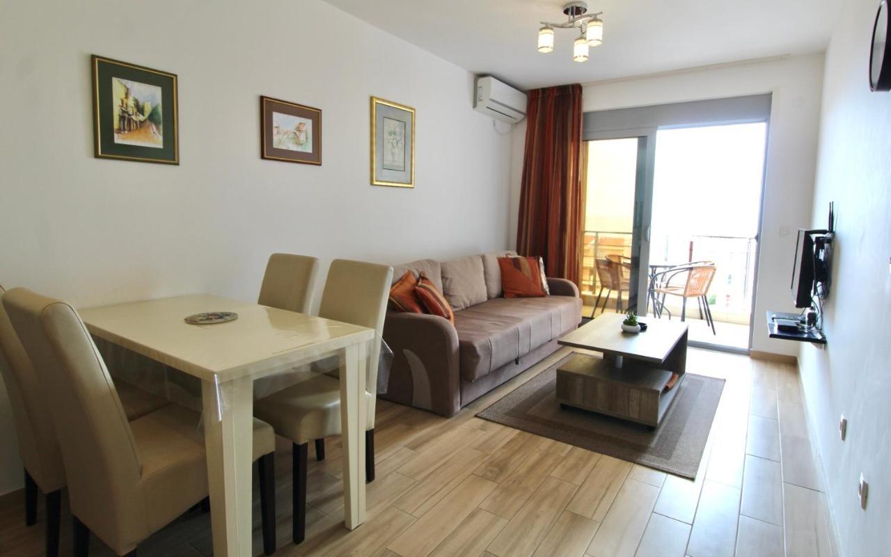 1Bd Sea View Apts Veliki Pjesak "Hajrudin" Dobra Voda Exteriör bild